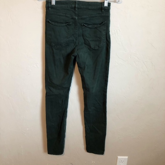 L.O.G.G Forest Green Skinny Jeans - Picture 10 of 10